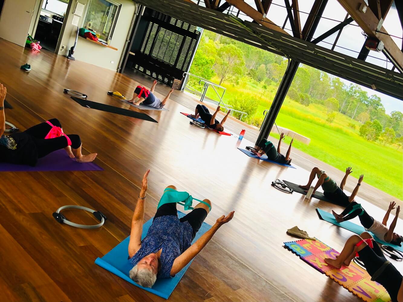 Mat Pilates Curra Community Hall Sexton Corella Gympie Niso Fitness and Nutrition